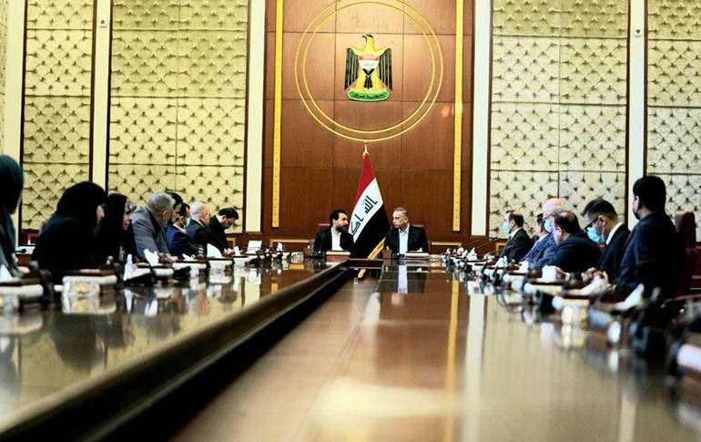 اجتماع الكاظمي مع رئاسة مجلس النواب