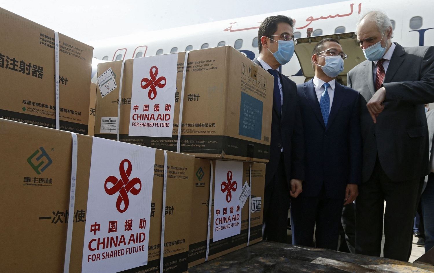 Çînê bareke vaksîna coronayê diyarî da Sûriyê