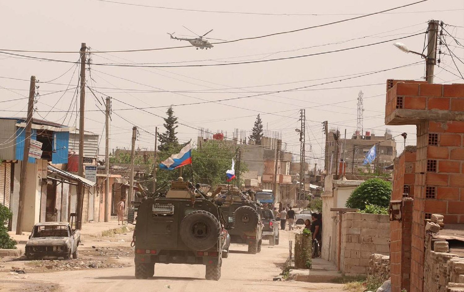 Hêzên Rûsyayê li Qamişlo ketin tevgerê