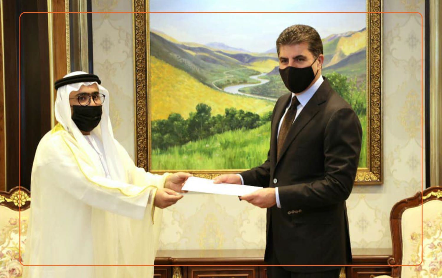 Nêçîrvan Barzanî bo serdana Îmaratê hat vexwendin