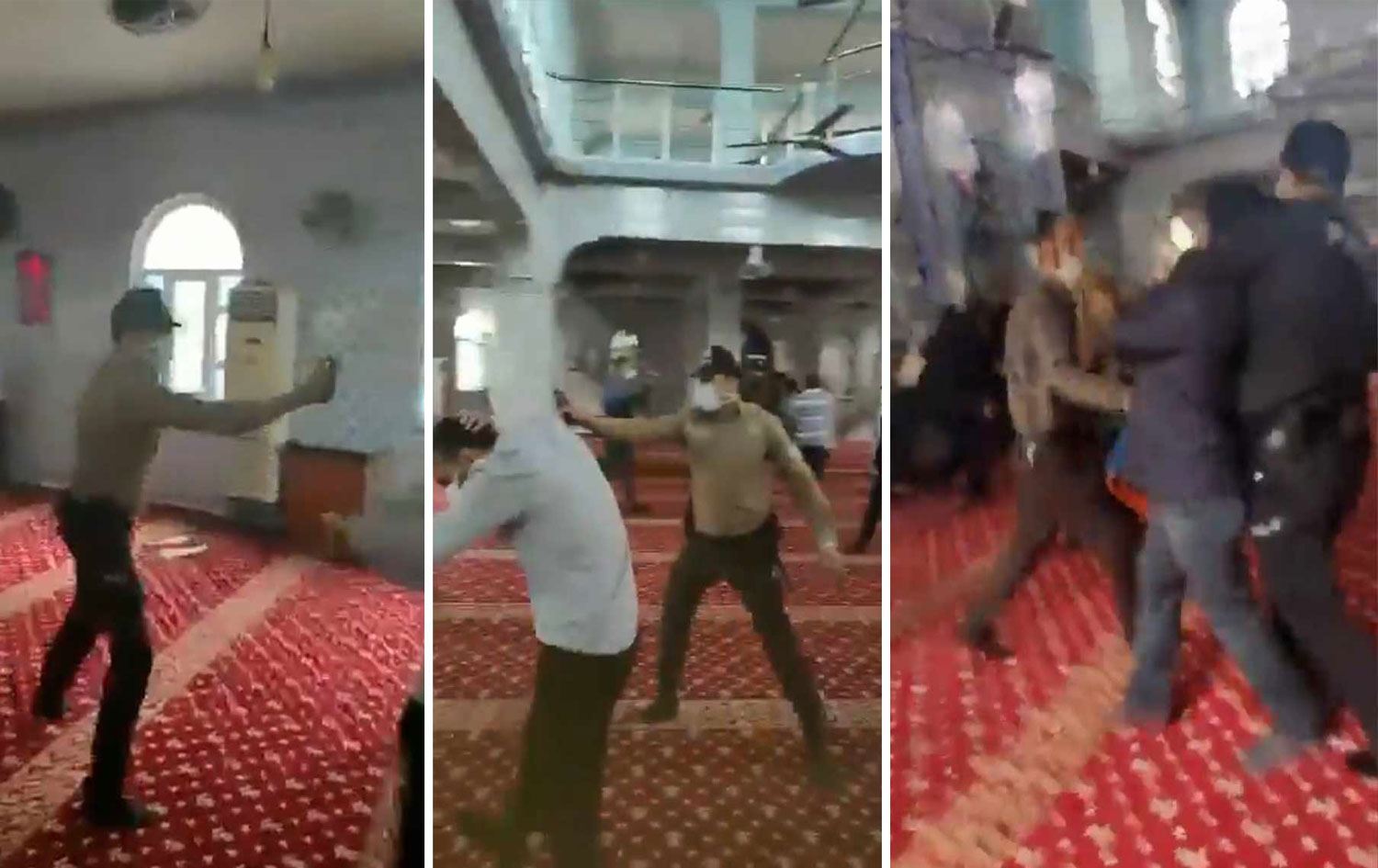 Antep’te camide biber gazlı müdahale