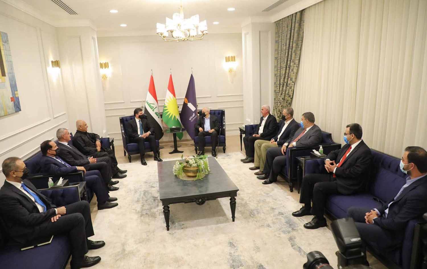 نێچیرڤان بارزانی لەگەڵ گۆڕان، یەکێتی و سۆسیالیست کۆدەبێتەوە