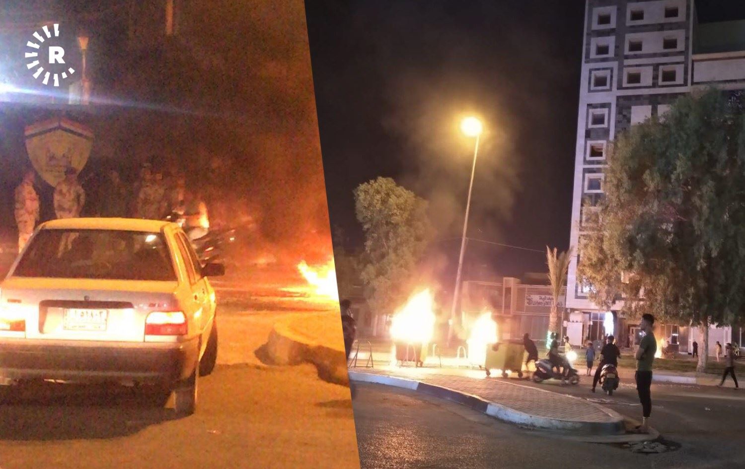 Kerbela’da İran konsolosluğu ateşe verildi