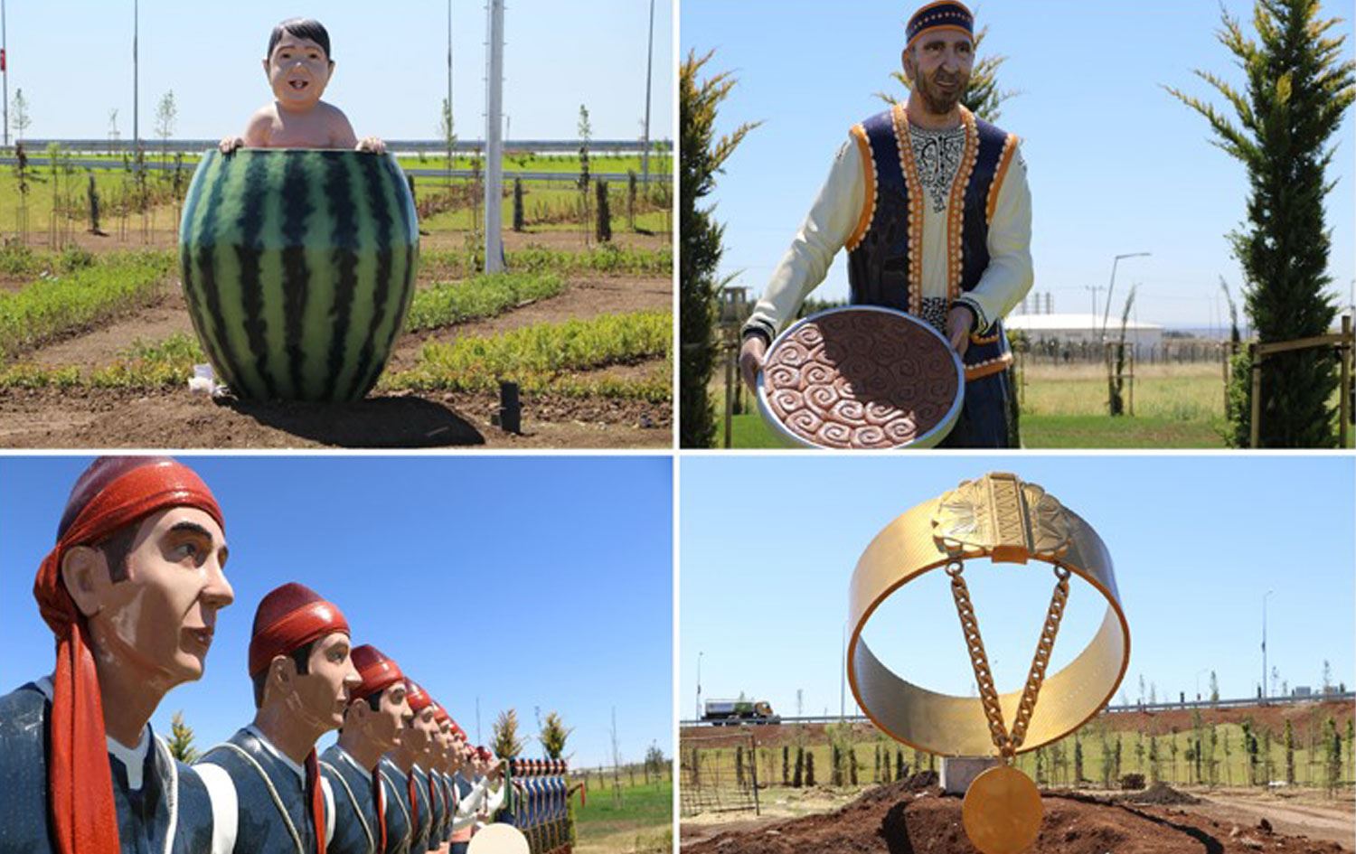 Mimarlar Odası Diyarbakır Şubesi heykellerin kaldırılmasını istedi