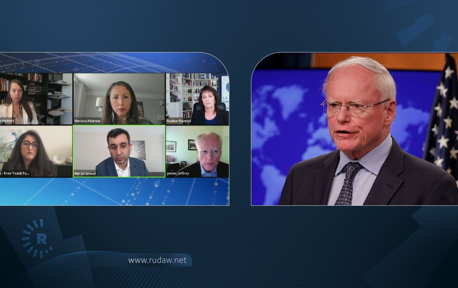 James Jeffrey: Diyaloga aliyên Kurdî yên Sûriyê dikare aloziyên li gel Enqerê kêm bike