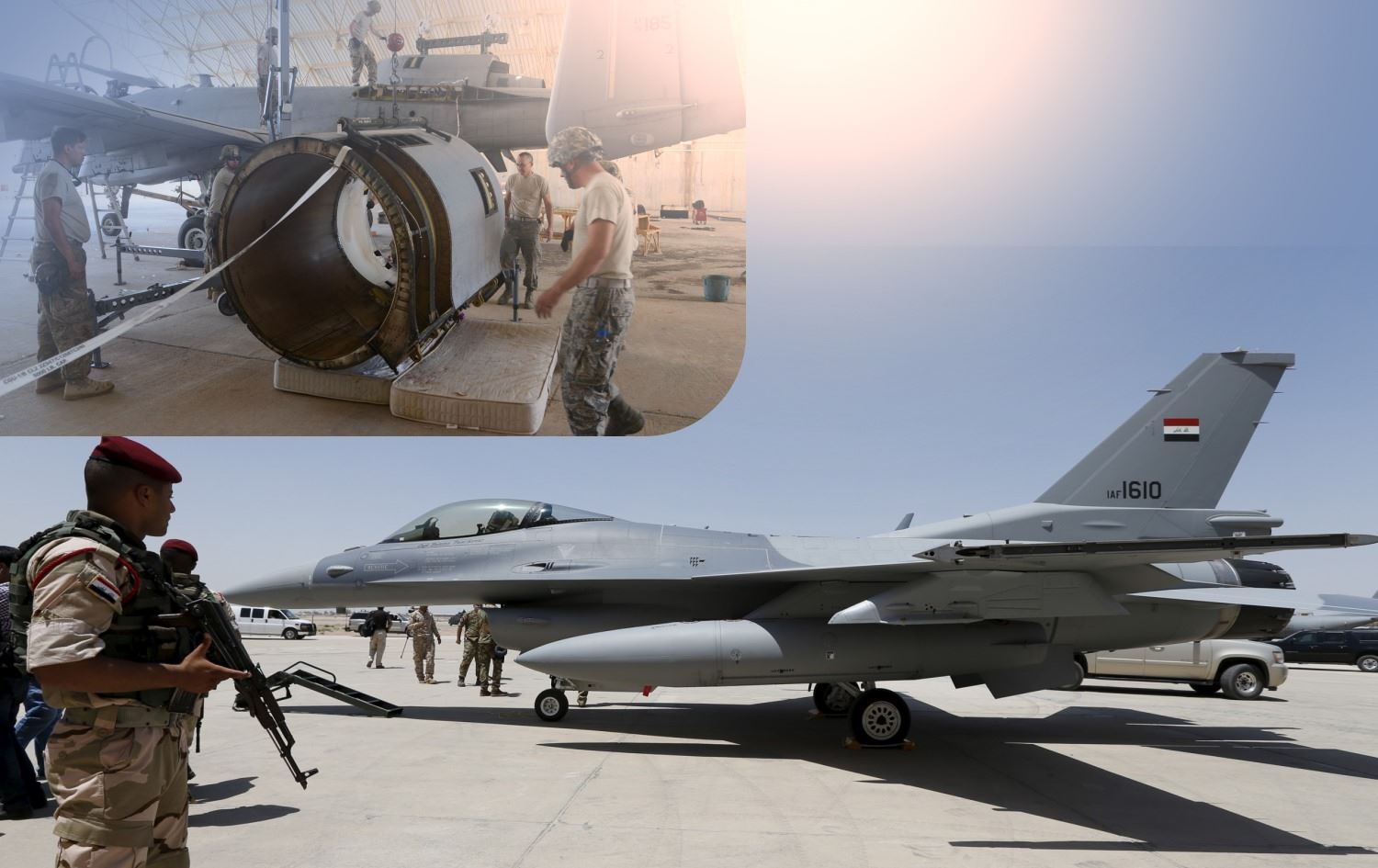 ئەندامێکی لیژنەی ئاسایش: عێراق هەوڵی گەڕاندنەوەی تیمی نۆژەنکردنەوەی فڕۆکەی F16 دەدات