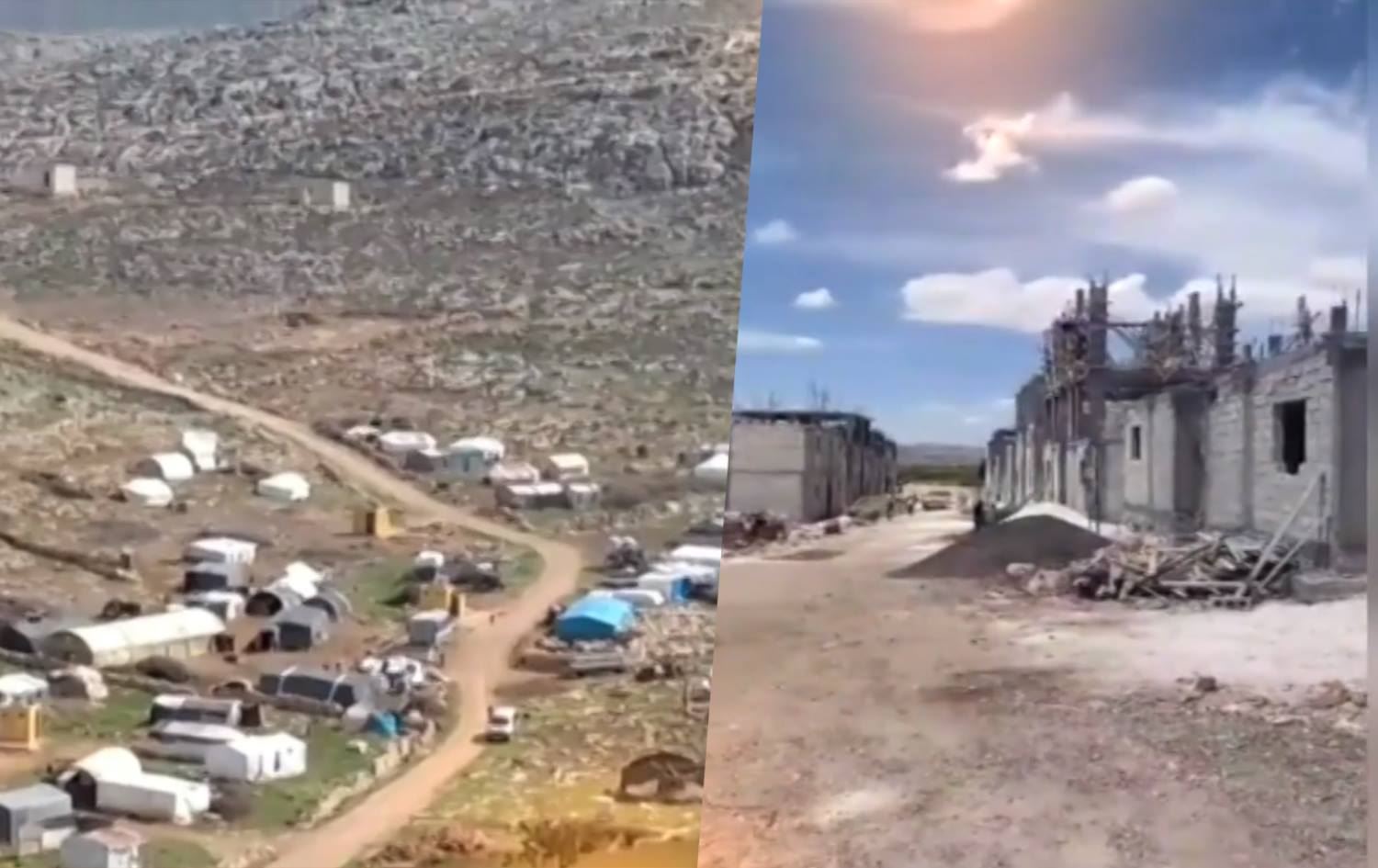 Efrin’de BM’nin desteklediği dernek Arap ve Türkmenler için konut yapıyor