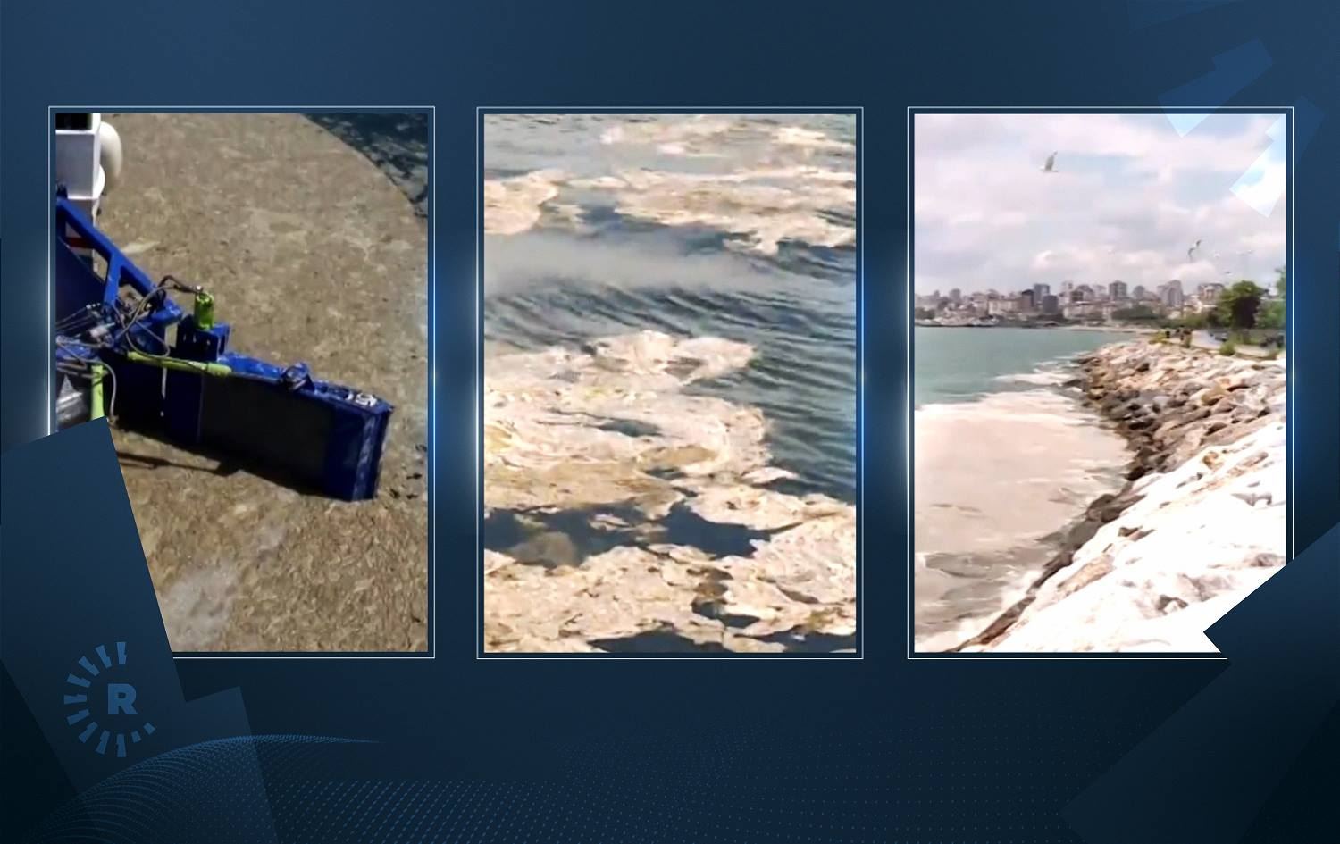 Qirêjiya li Deryaya Marmarayê gihişt qonaxeke metirsîdar