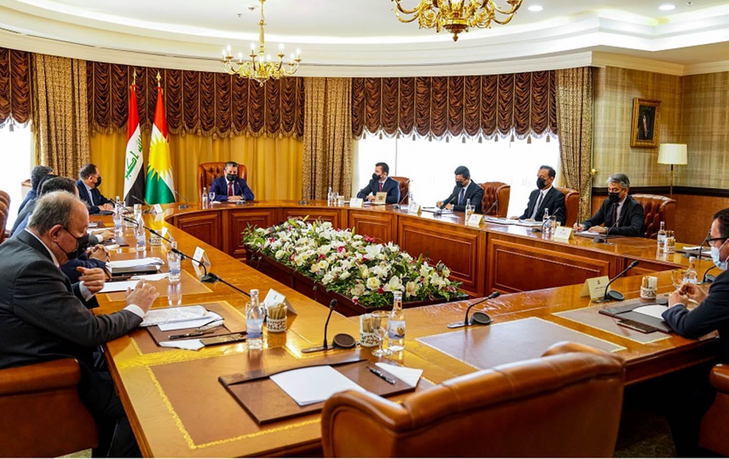 Bağdat’la müzakere heyeti Başbakan Barzani’ye brifing verdi