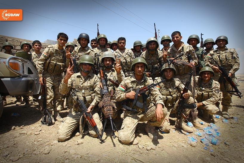 شەڕی پێشمەرگە و داعش لە سنووری موسڵ