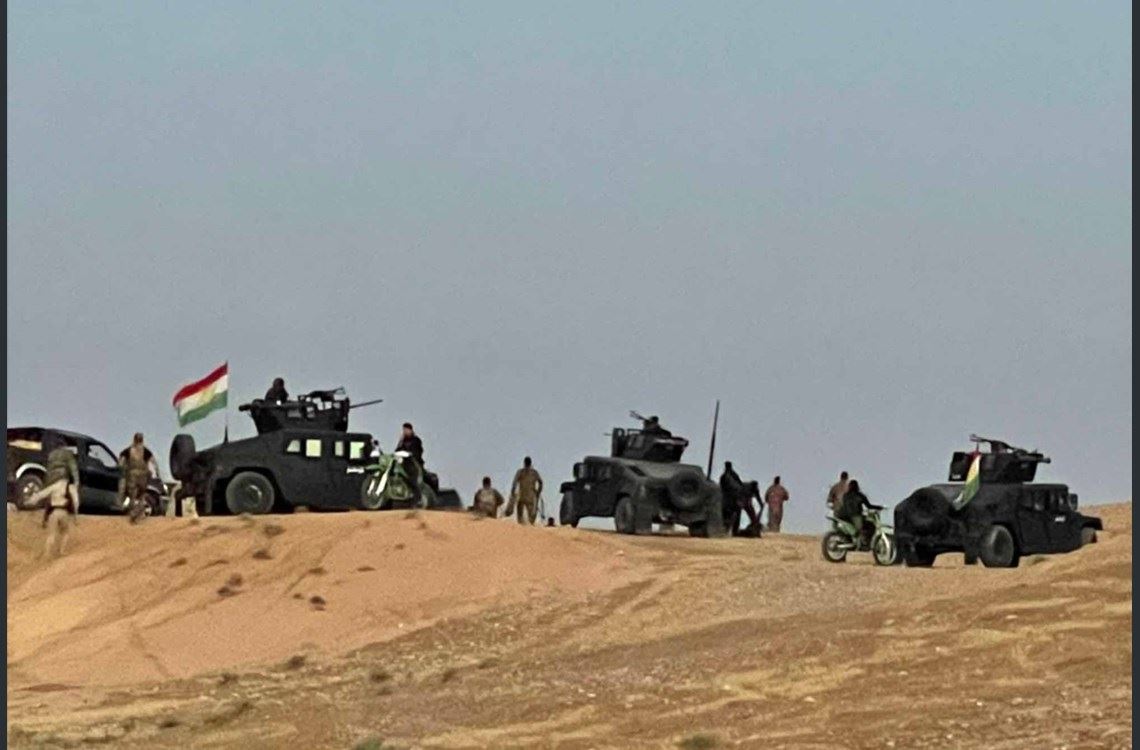 Peşmerge Güçleri IŞİD'in kazdığı 13 tüneli imha etti