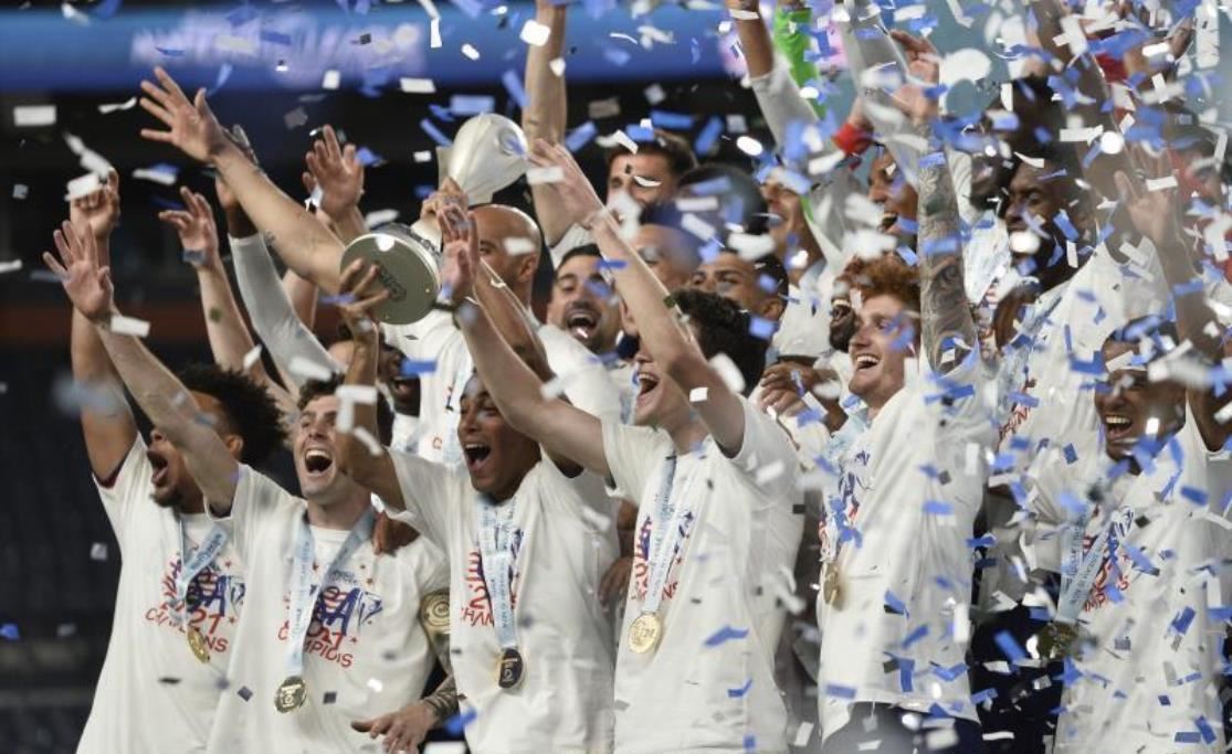 ڤیدیۆ؛ ئەمریکا بووە پاڵەوانی یەکەم پاڵەوانێتی خولی نەتەوەکانی کۆنکاکاف