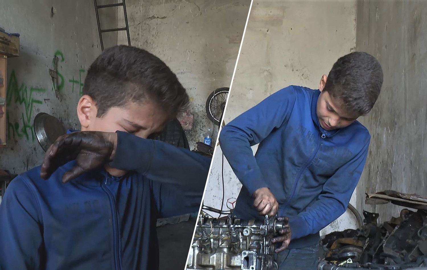 ‘I miss everything’: displaced child laborer in Qamishli