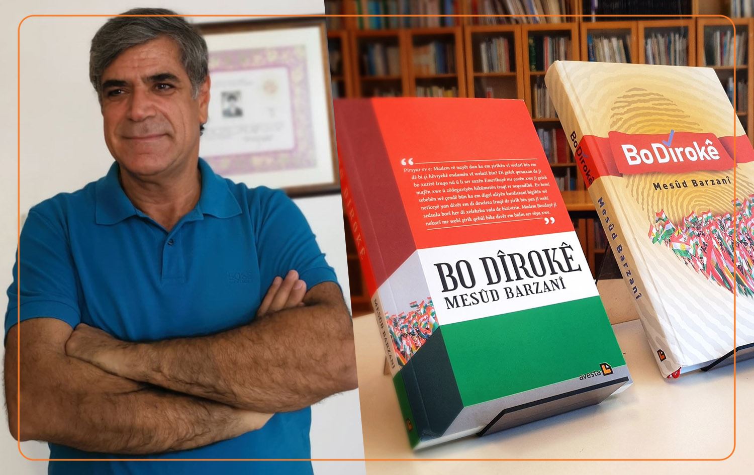 Mesûd Barzanî dîrok nivîsandiye û dinivîsîne