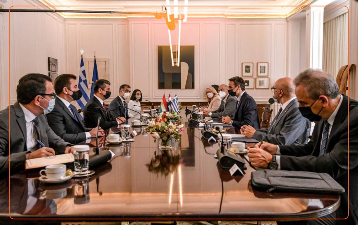 Serokwezîrê Yunanê serdana Herêma Kurdistan û Iraqê dike