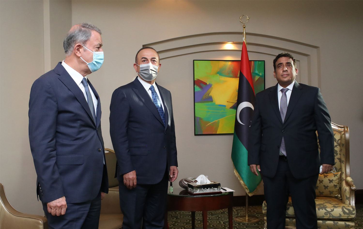 NATO Zirvesi öncesi Türkiye'den Libya'ya üst düzey ziyaret