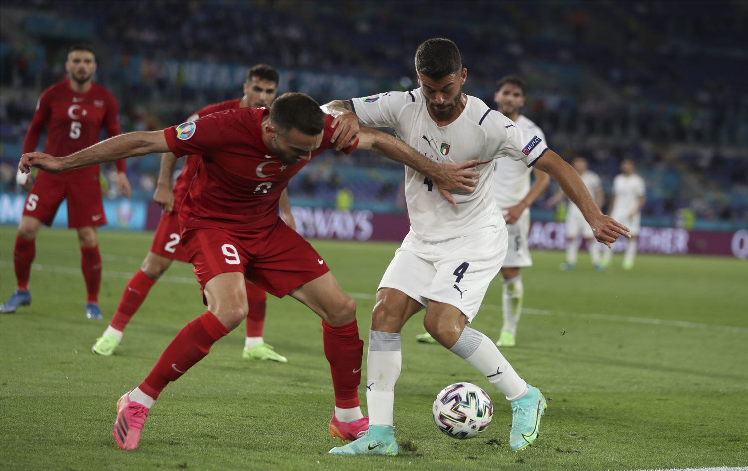 EURO 2020 açılış maçında İtalya Türkiye’yi 3-0 yendi