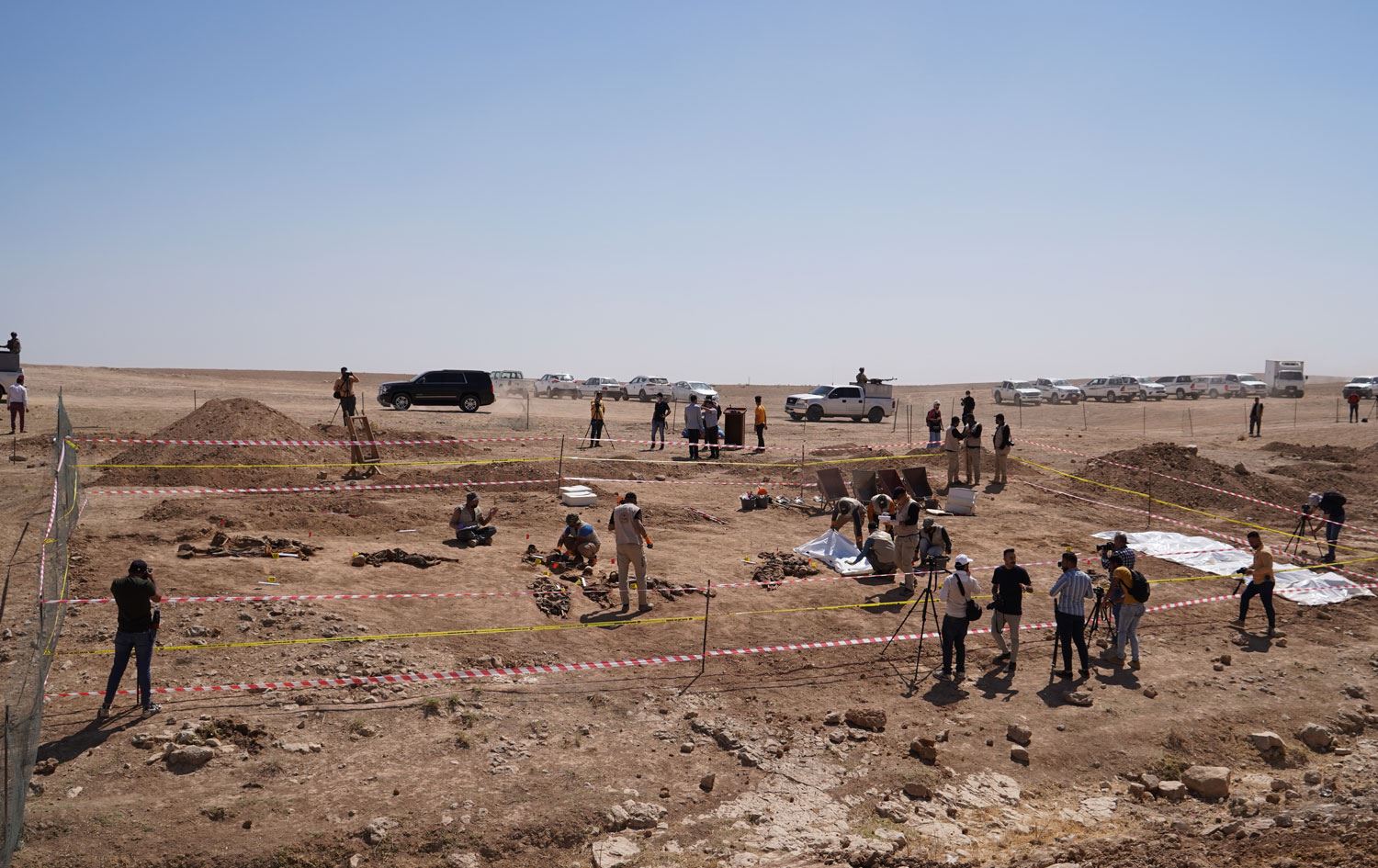 Musul’da IŞİD’in katlettiği 500 kişilik iki toplu mezar bulundu