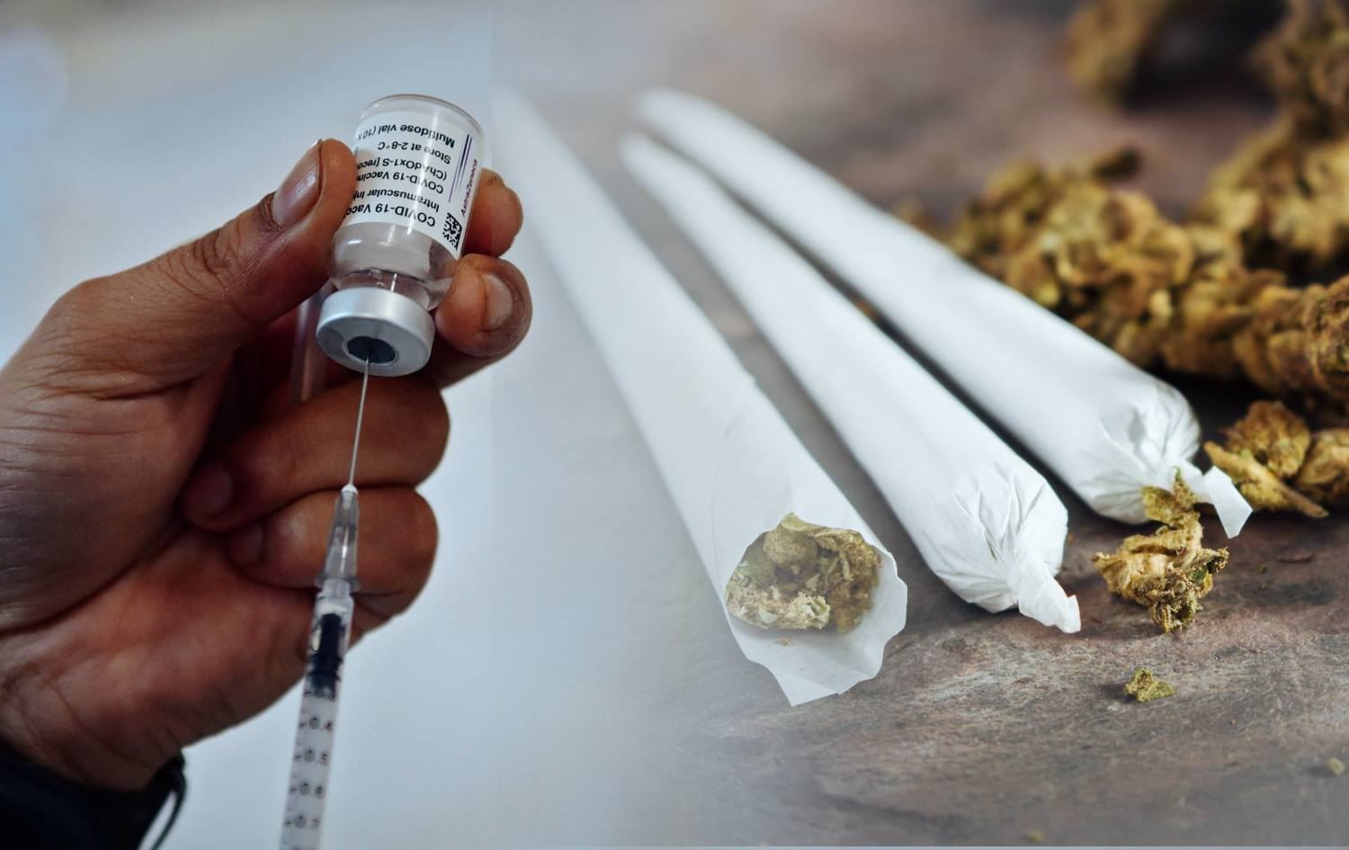لە ویلایەتێکی ئەمریکا ڤاکسین لە خۆت بدە و جگەرەیەکی ماریوانا وەربگرە