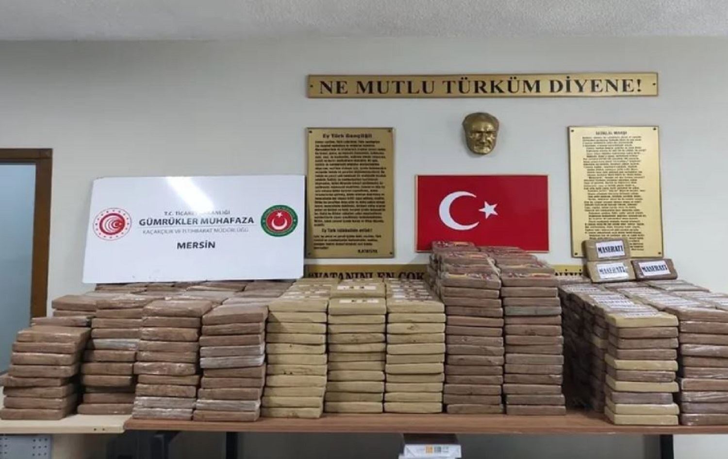 Li Bendera Mêrsînê dest bi ser 1 ton kokaîn de hat girtin