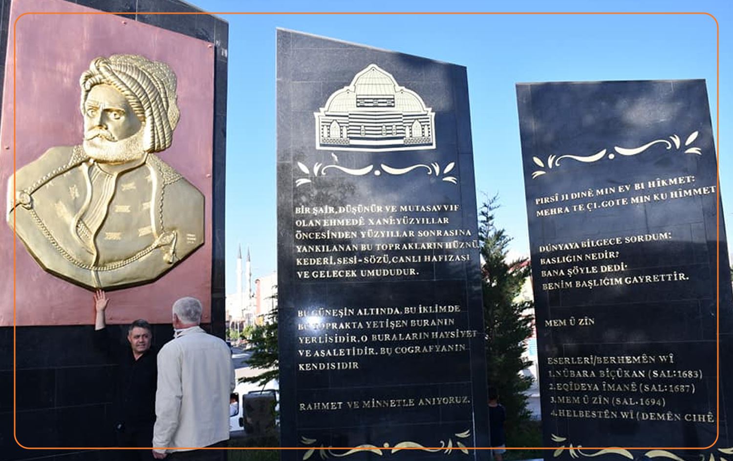 Doğubayazıt’ta Ehmedê Xanî anıtı ve saat kulesi yapıldı