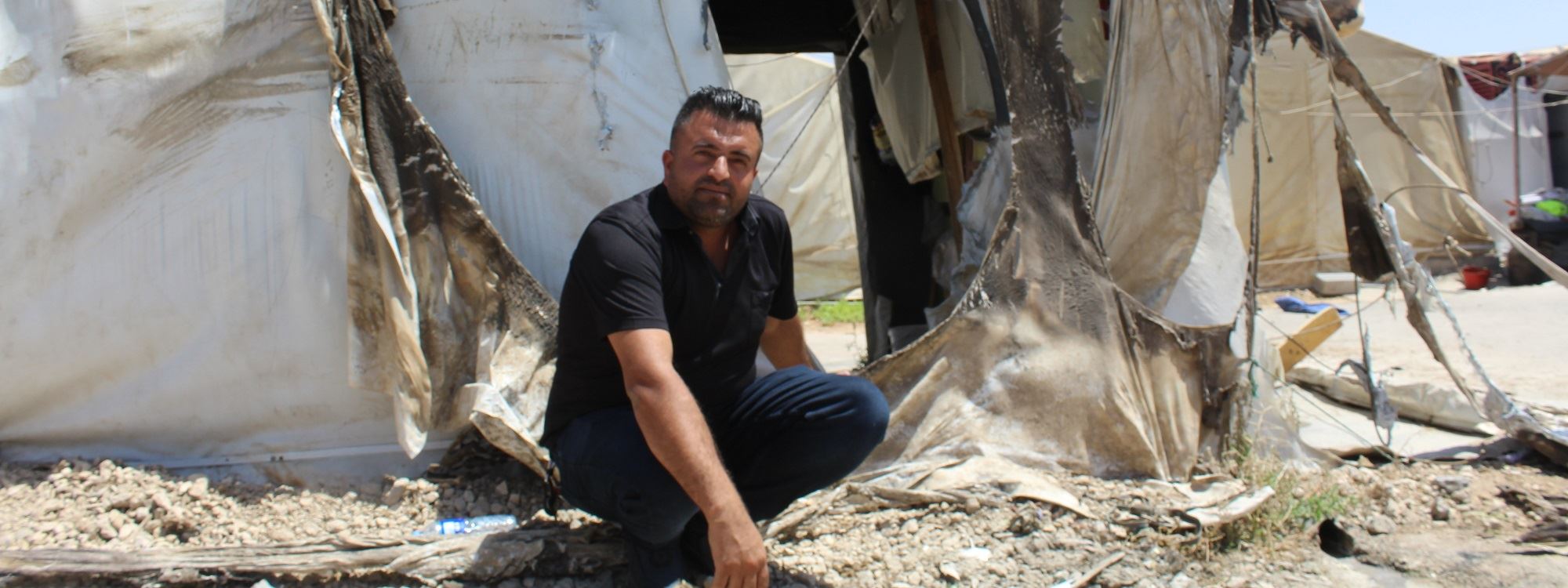 Rebuilding from the ashes: The Yazidis left homeless in Sharya camp