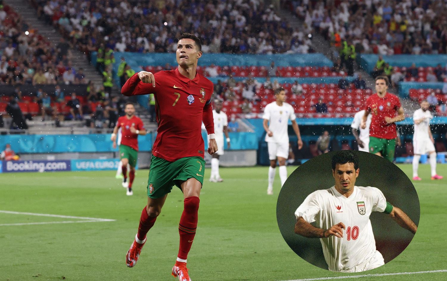 پەیامی عەلی دایی بۆ رۆناڵدۆ دوای یەکسانکردنەوەی ریکۆردەکەی