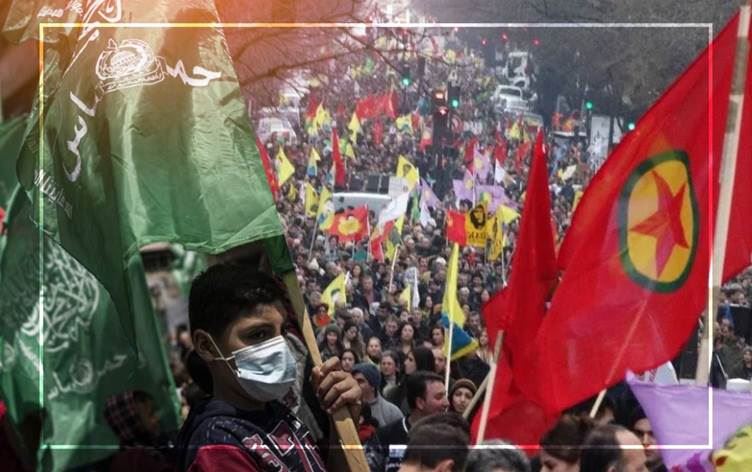 Almanya Federal Meclis'i Hamas ve PKK bayraklarını yasakladı