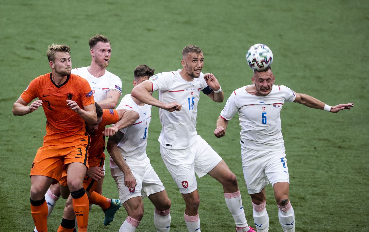 Hollanda’yı deviren Çekya çeyrek finalde Danimarka'nın rakibi oldu