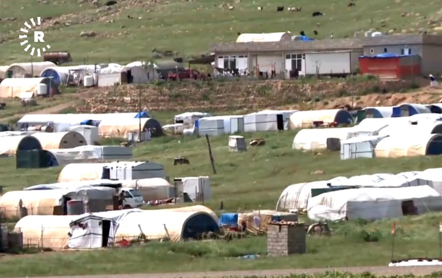 Nêzîkî kampa Serdeşt a li Şingalê hat bombebarankirin