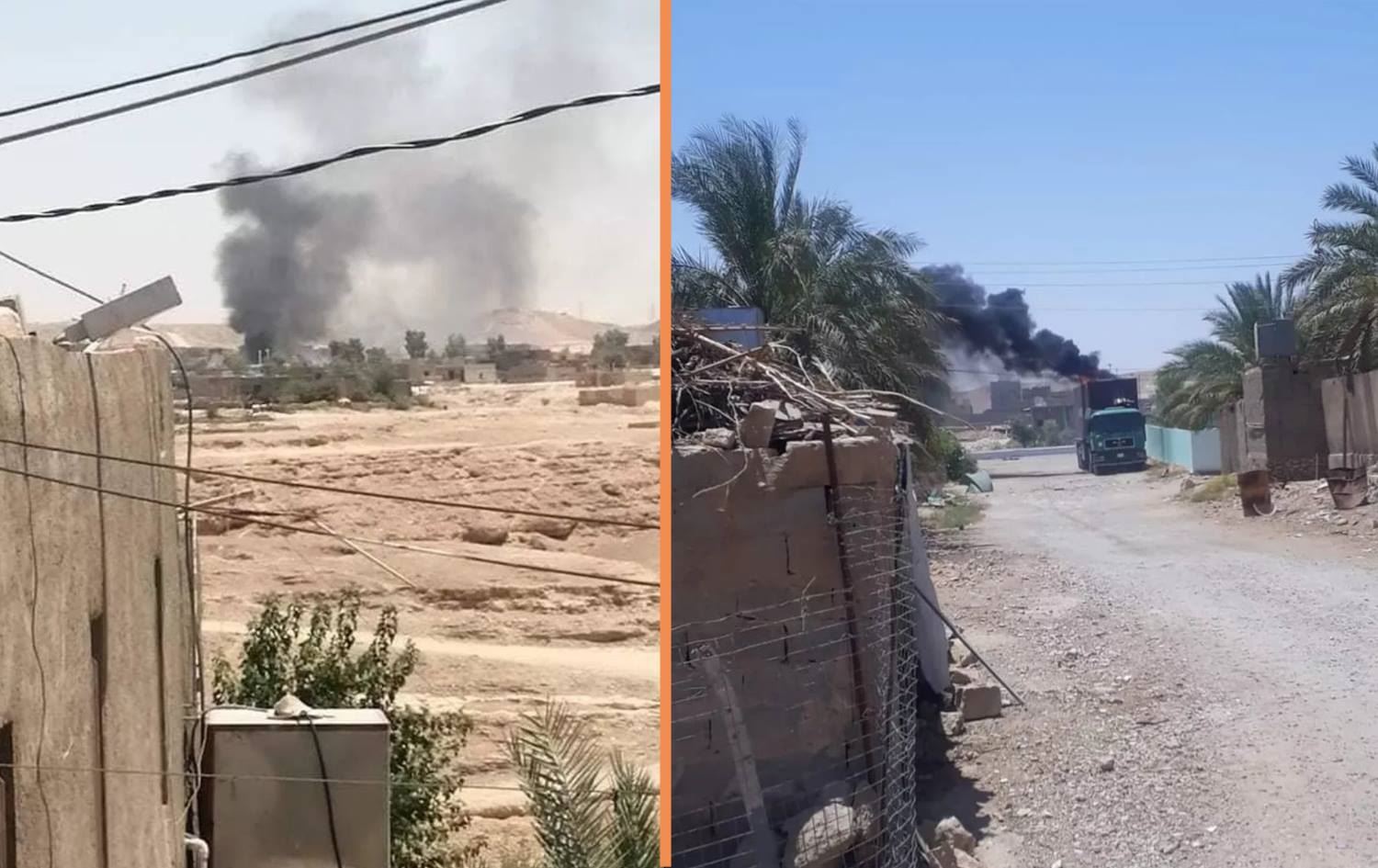 بنکەی ئاسمانیی عەین ئەسەد مووشەکباران کرا