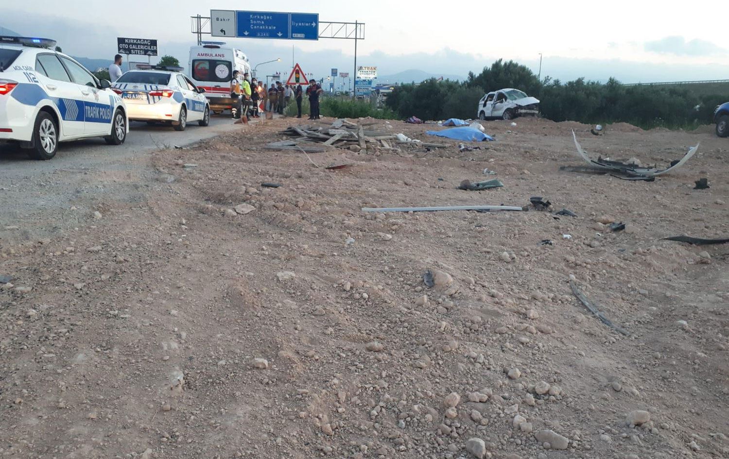 Ankara’ya giden Somalı madenciler dönüş yolunda kaza geçirdi: 2 ölü