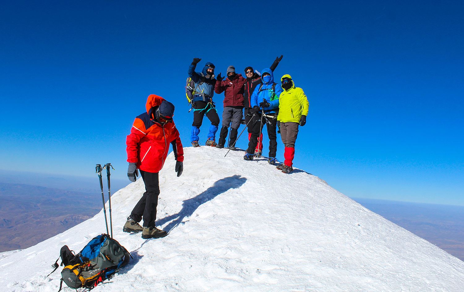 Ağrı Dağı tırmanışçıları ağırlıyor