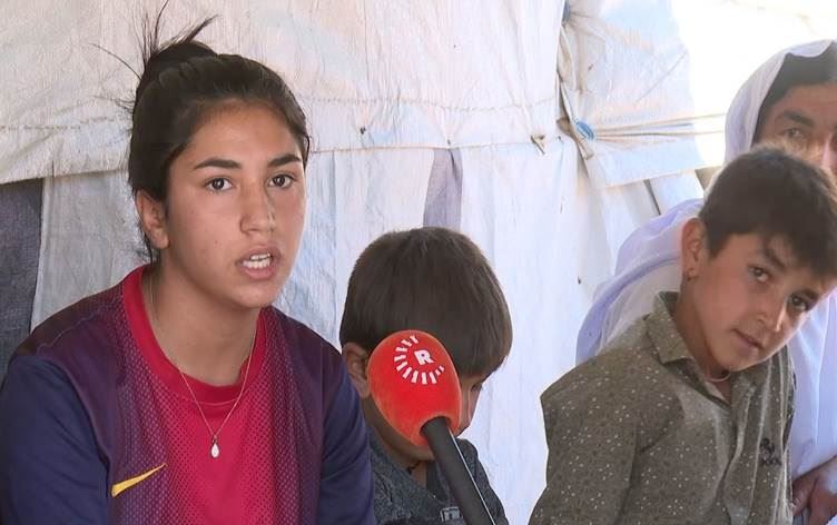 Şengal Dağı’ndaki kamplarda kalan Ezidiler zor şartlarda yaşıyor