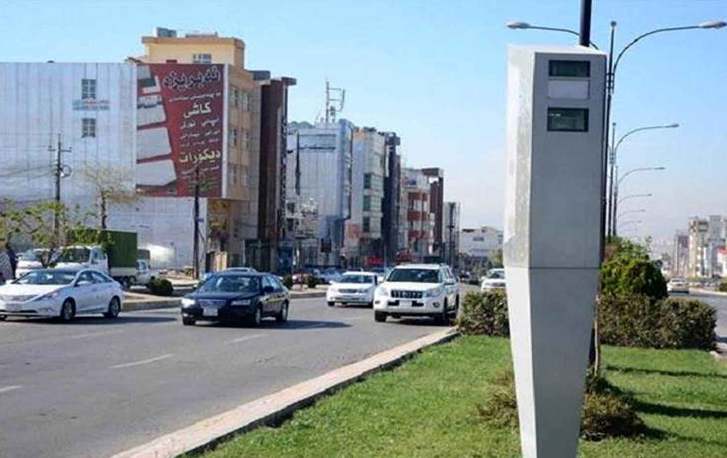 تاکە کامێرای چاودێریی تیژڕۆیی جێگیر لە سلێمانی دەشێوێندرێت