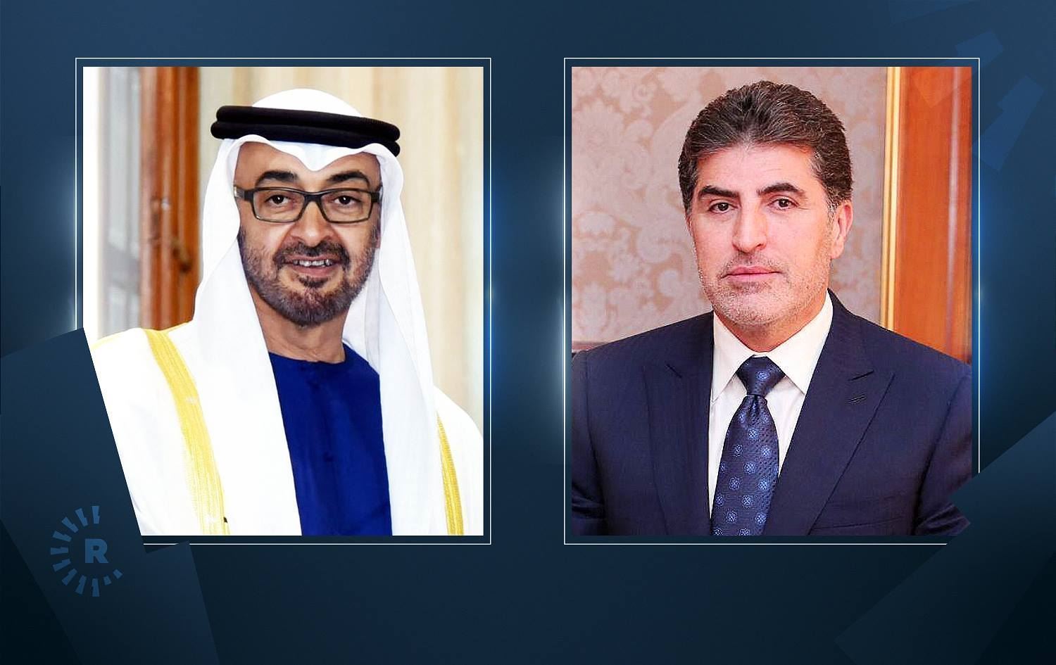 Abu Dabi Veliaht Prensi ile Neçirvan Barzani telefonda görüştü