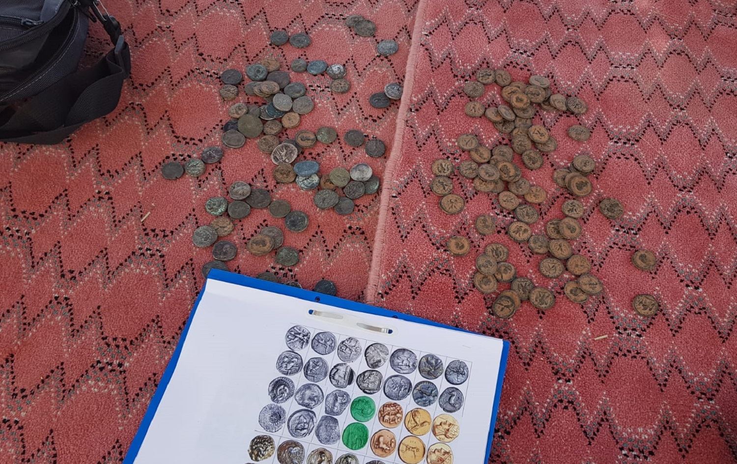 Li Amedê dest bi ser 143 sîkeyên serdema Romayê de hat girtin