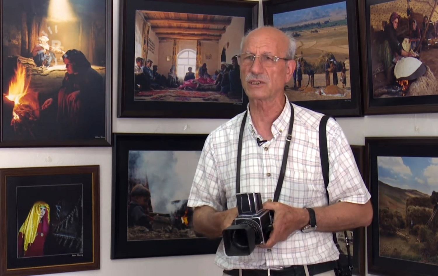 Adem Sonmez 50 sal in wêneyên şûnwaran û xwezayî digire