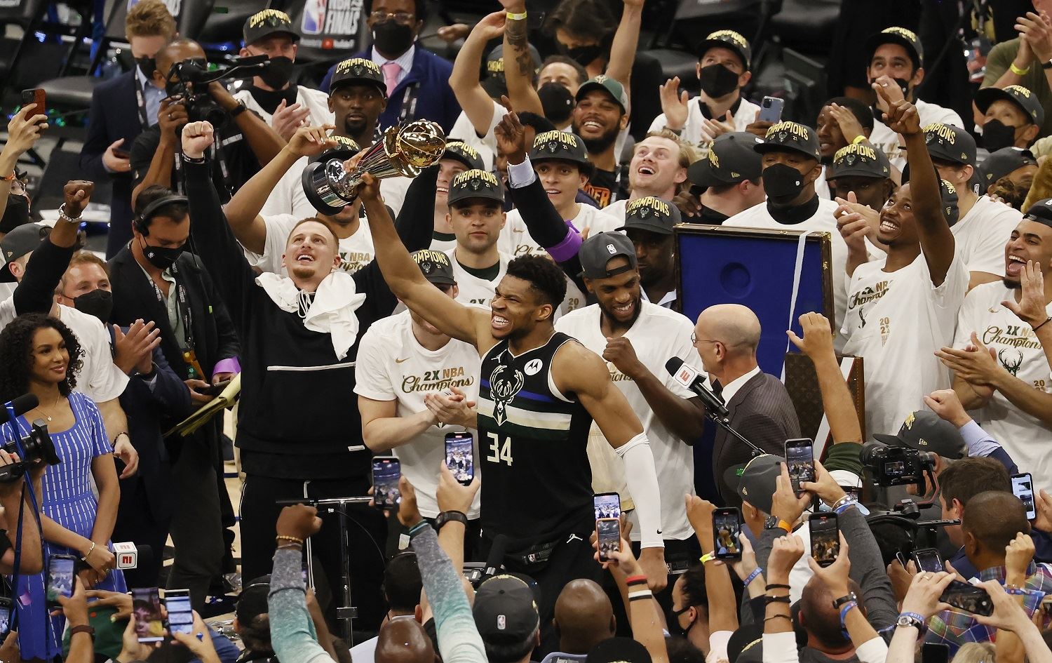 Milwaukee Bucks bû şampiyona NBAyê