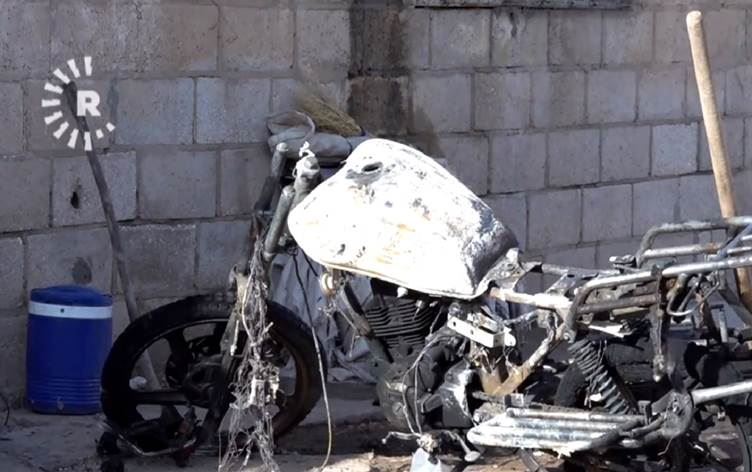 Rojava’da feci olay; Kürt futbolcu eşi ile yanarak can verdi