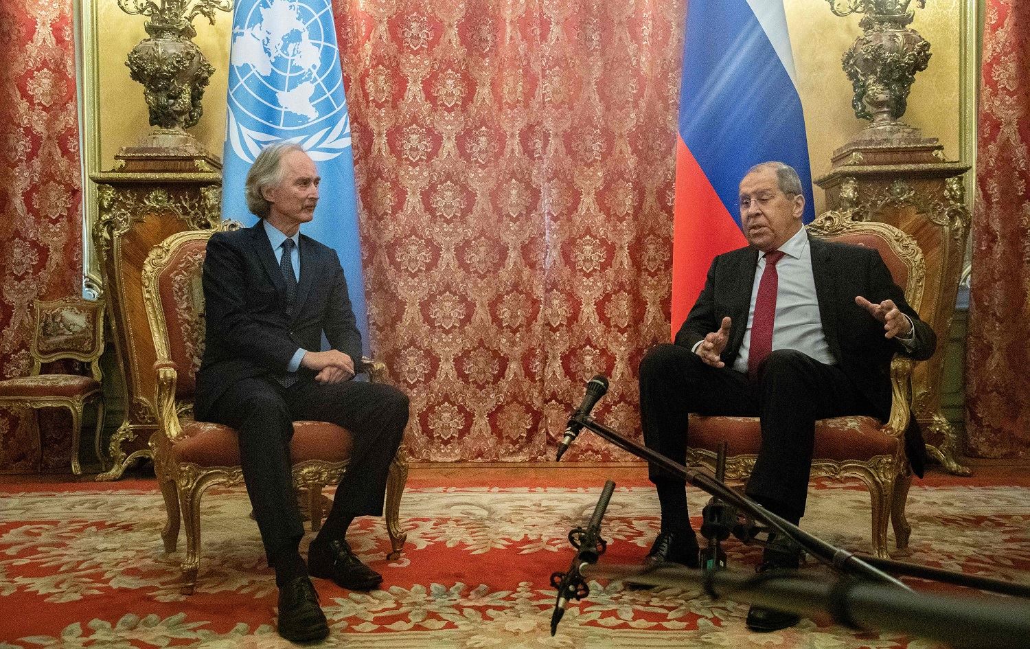 Pedersen û Lavrov rewşa Sûriyê gotûbêj kirin