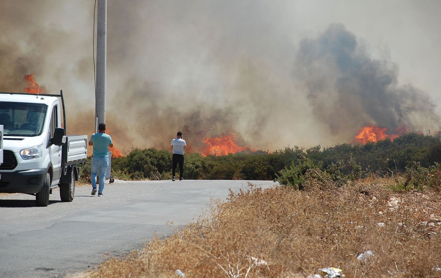 Bodrum, Osmaniye ve Didim’de de orman yangını