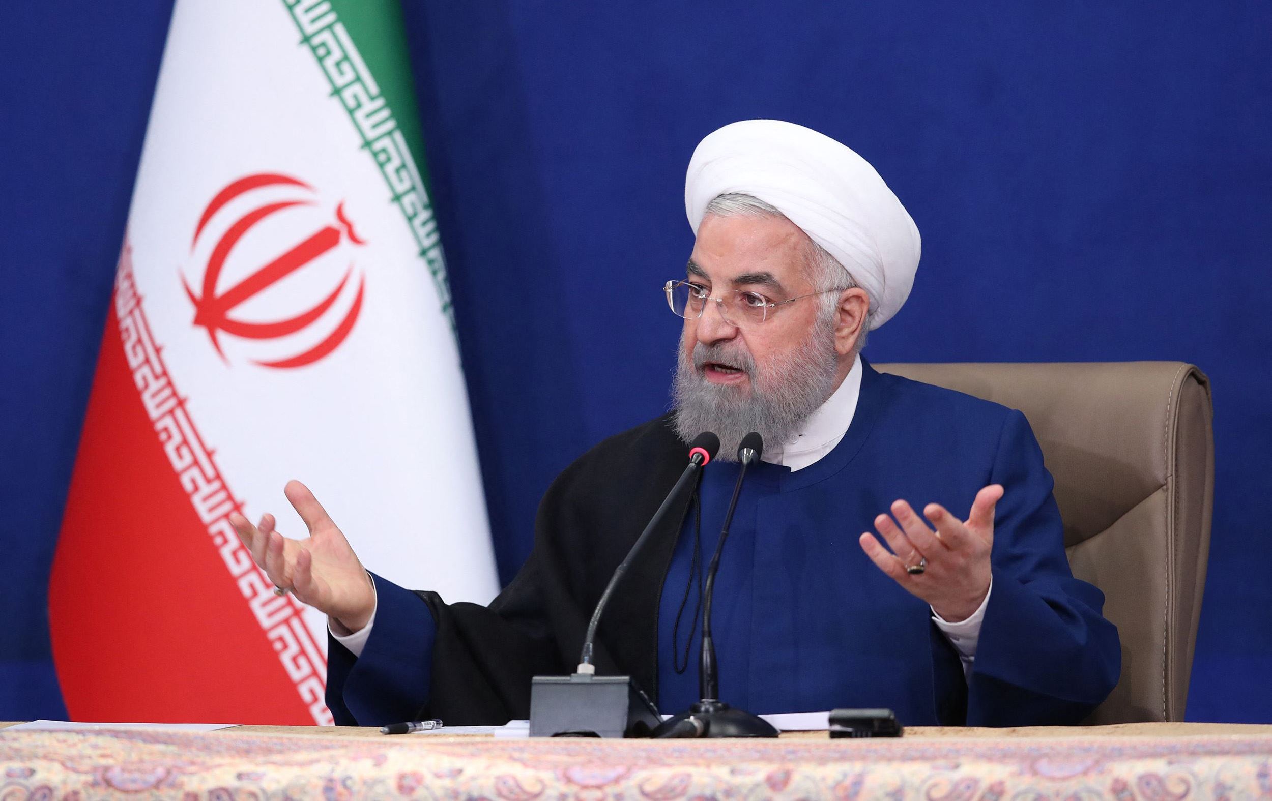 رووحانی: بۆ پاراستنی یەکێتیی ناوخۆ بەشێک لە راستییەکانمان شاردەوە