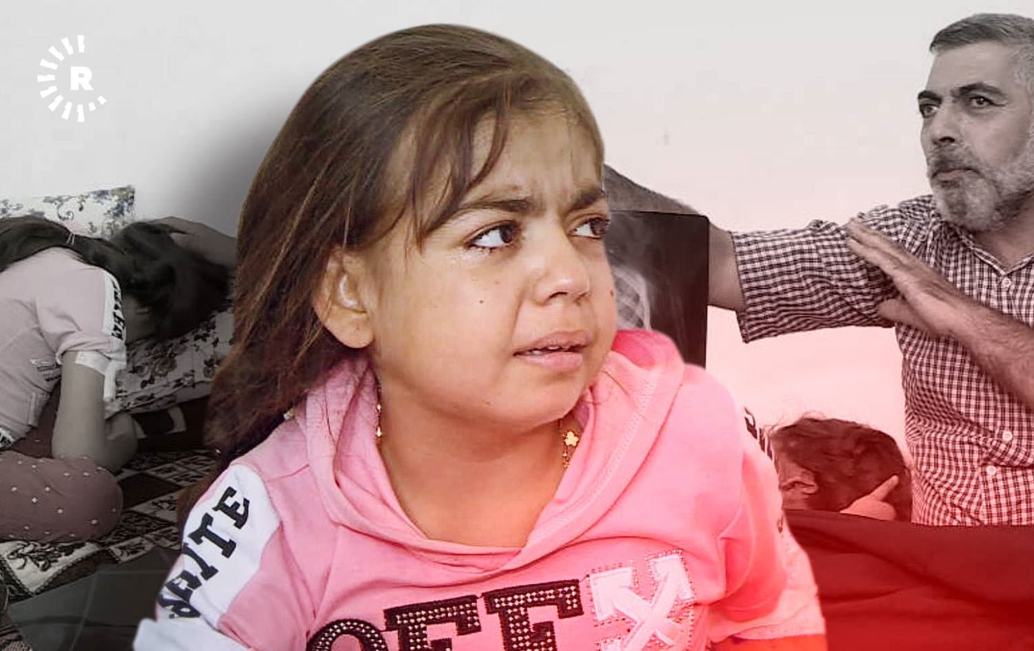 ئازاری گورچیلە خەو لە چاوی منداڵێکی 11 ساڵی عەفرین دەزڕێنێت و هەناسەی تەنگ دەکات