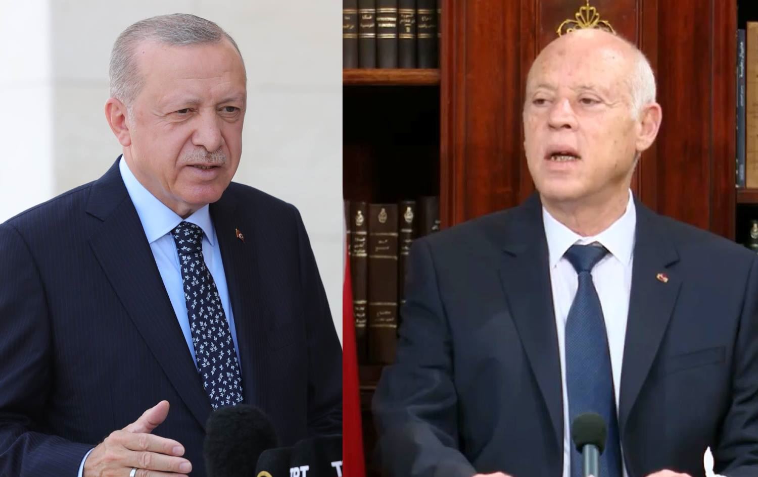 Erdoğan, Tunus Cumhurbaşkanı Said ile telefonda görüştü