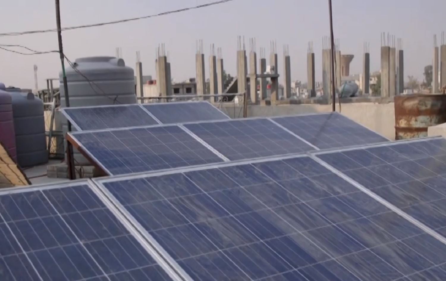 Li Hesekê piraniya malan enerjiya rojê bikar tînin