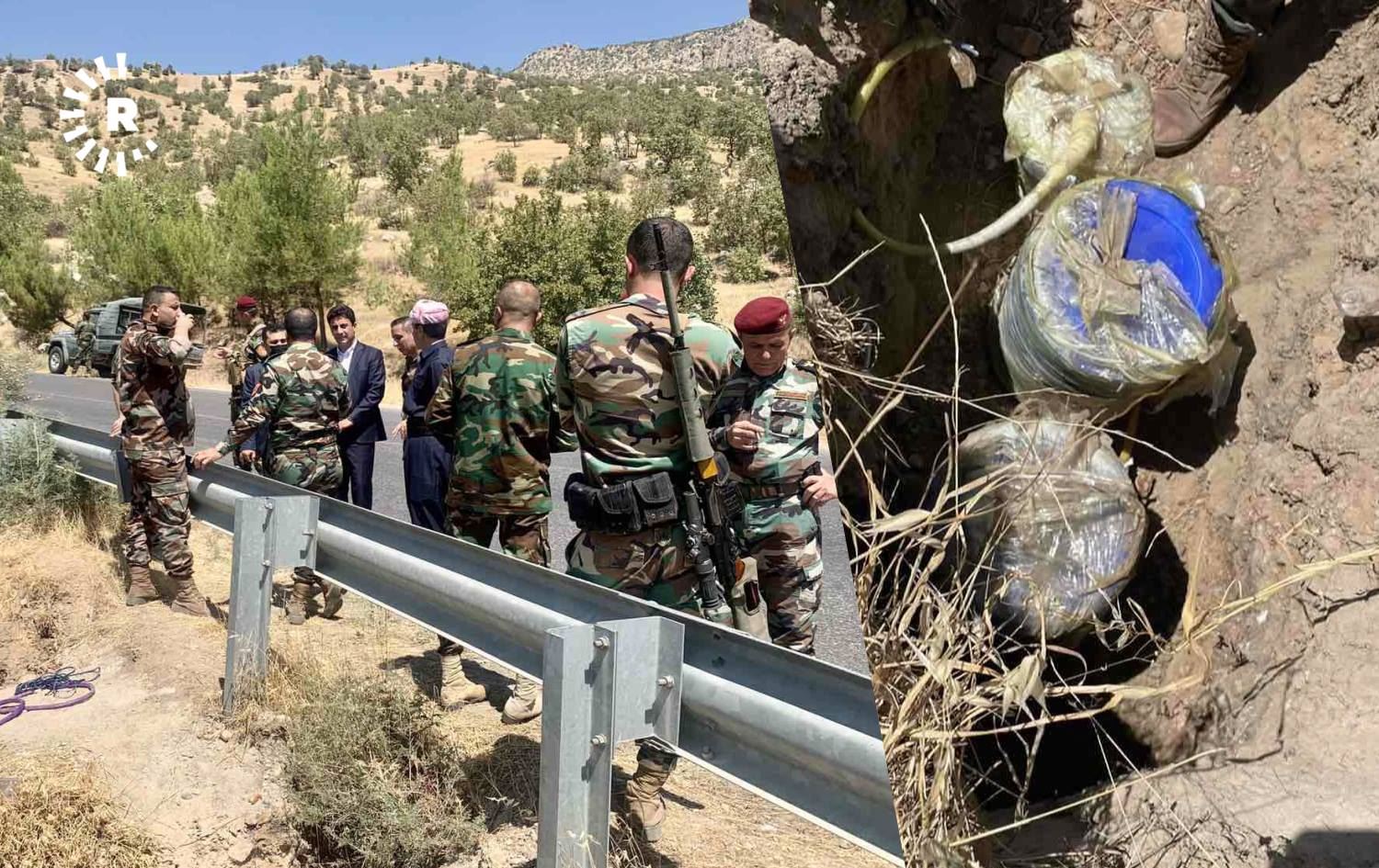 لەسەر رێگەی سەرەکیی ئامێدی - دێرەلووک TNTیەک پووچەڵکرایەوە