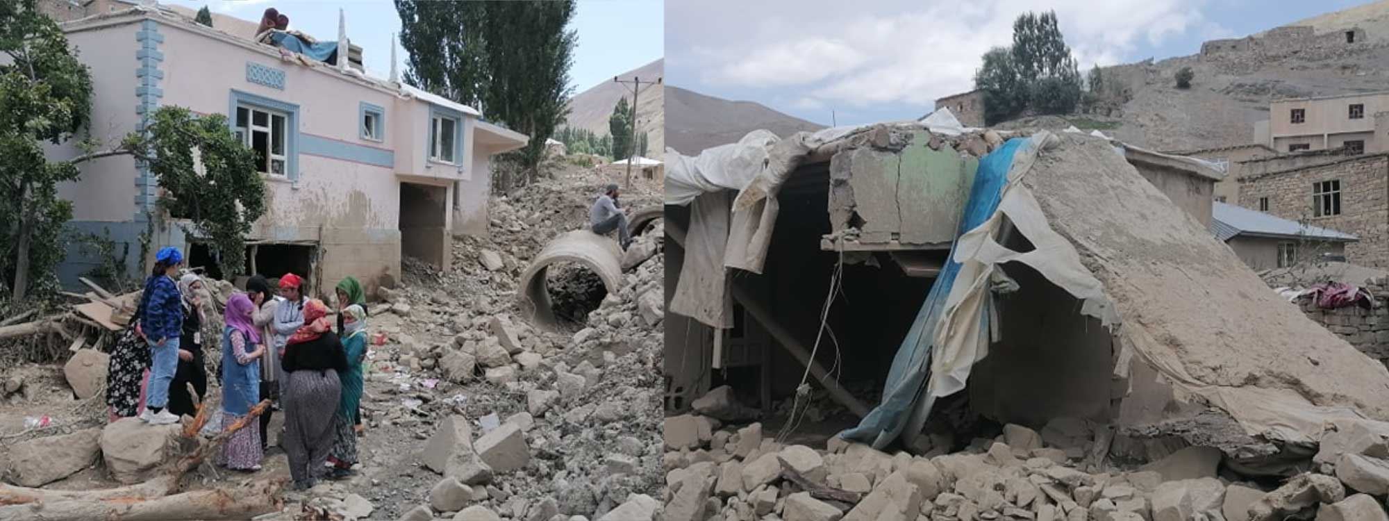 Fotoğraflarla Van'daki sel felakati