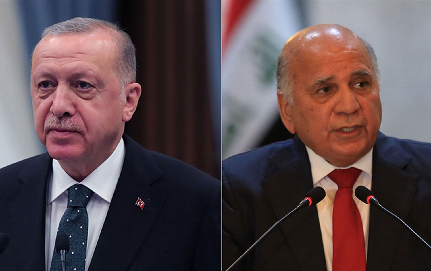 Erdoğan, Irak Dışişleri Bakanı Hüseyin ile görüştü