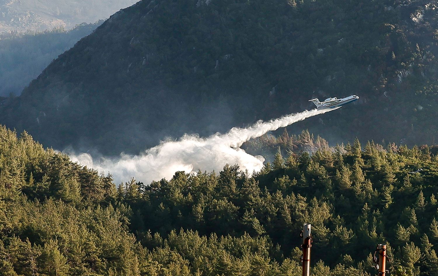 Milas yangını 11'inci günde devam ediyor